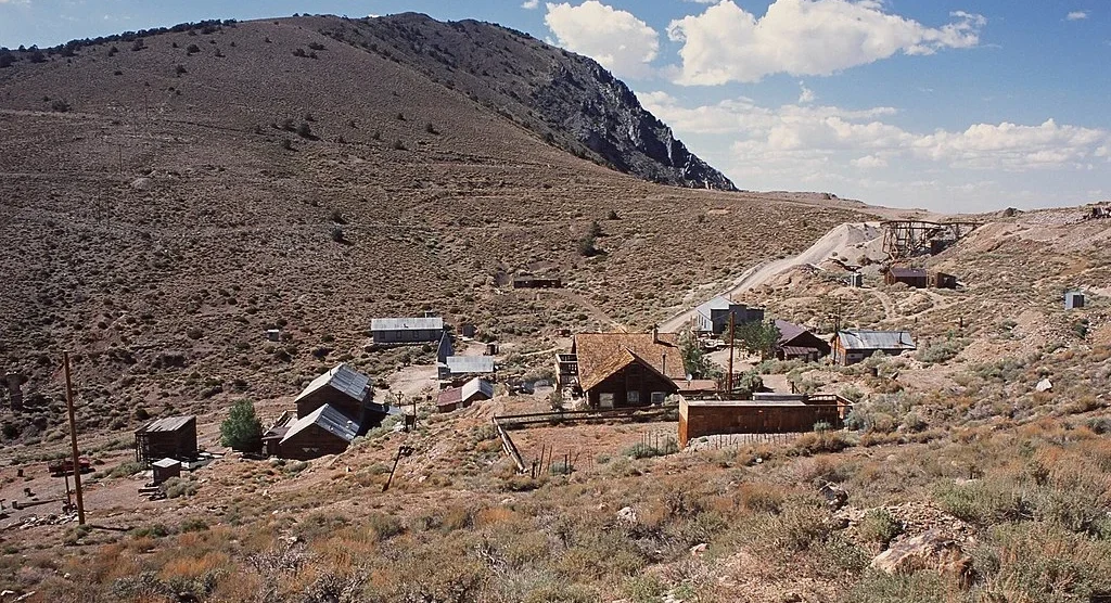 Silver-mining ghost town of Cerro Gordo