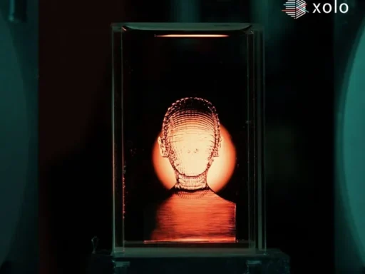 crystal glass figurine