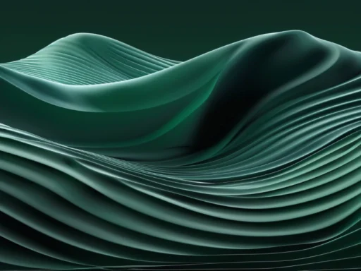 Green abstract background