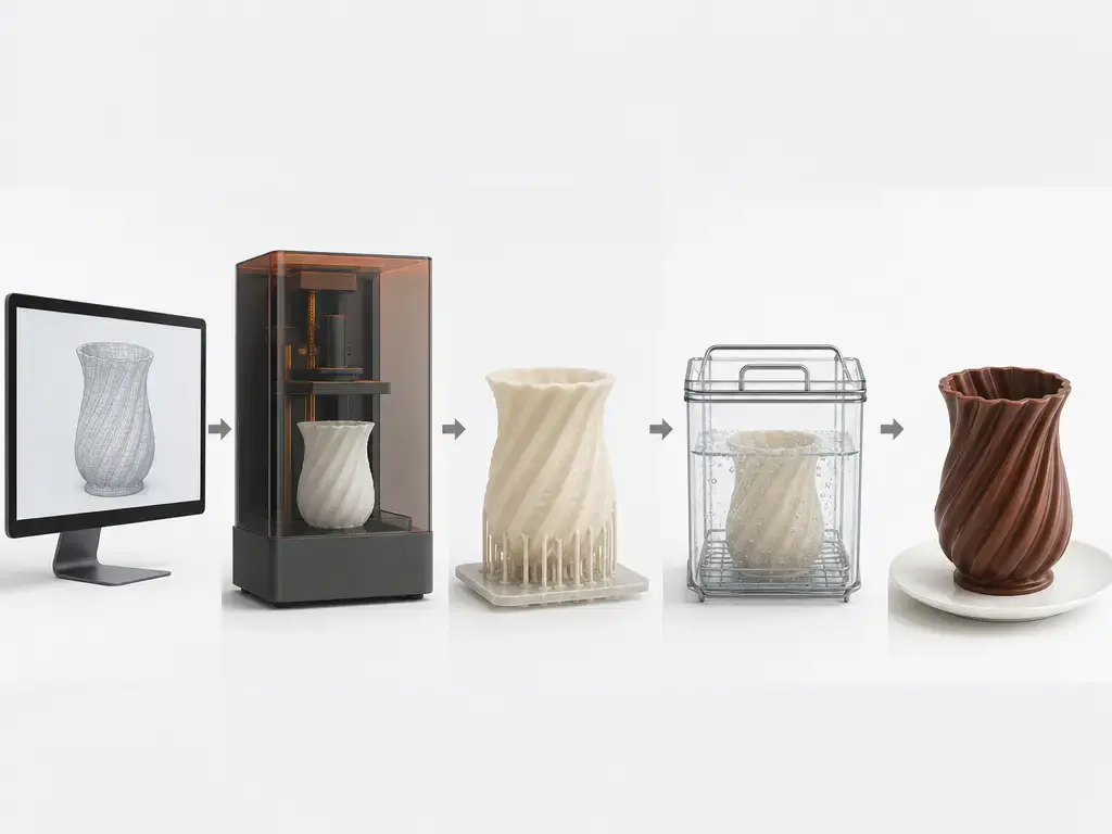 3D printed edible food technical illustration 2