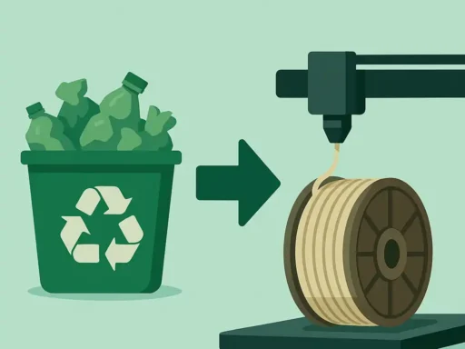3d printing recycled filament