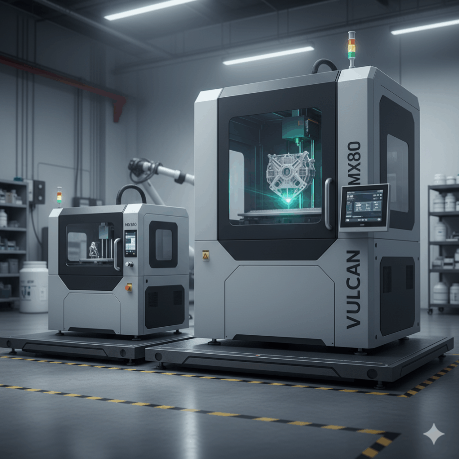 Vulcan contributes to affordable metal 3D printing with the MX series