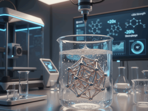 EPFL researchers "grow" metals using hydrogel 3D printing