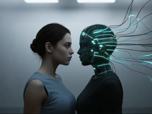 digital twin of a woman
