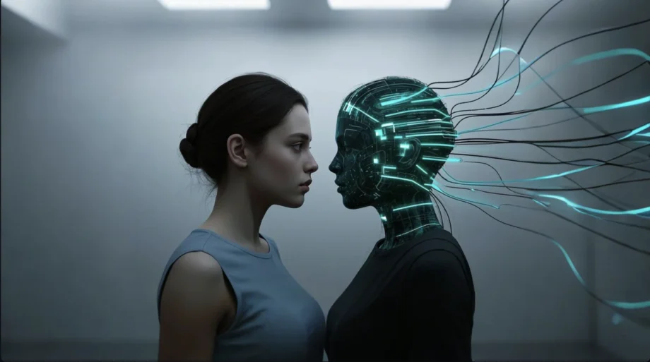 digital twin of a woman