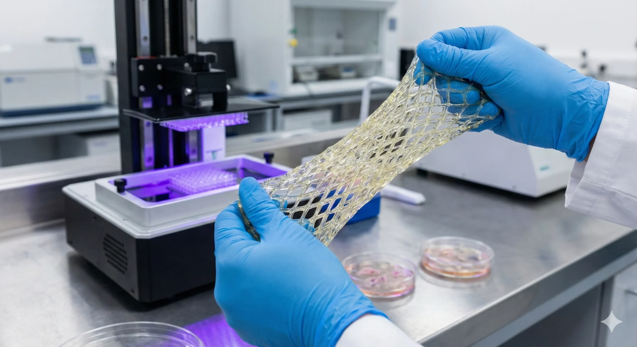 UVA scientists develop 3D printed materials for flexible medical implants 