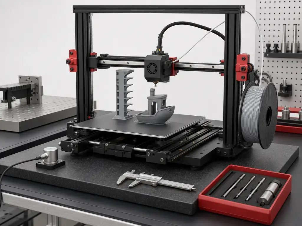 3D printer speed test setup for Kobra S1 vs P1S throughput