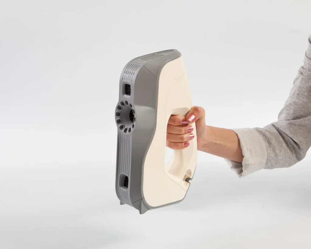 Artec Eva in use during a hand-held capture