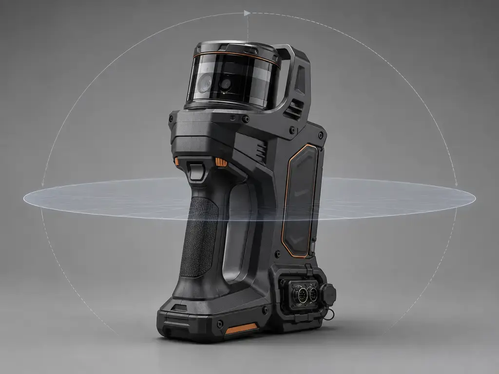 Artec Jet 3D scanner render for terrain surveying specifications