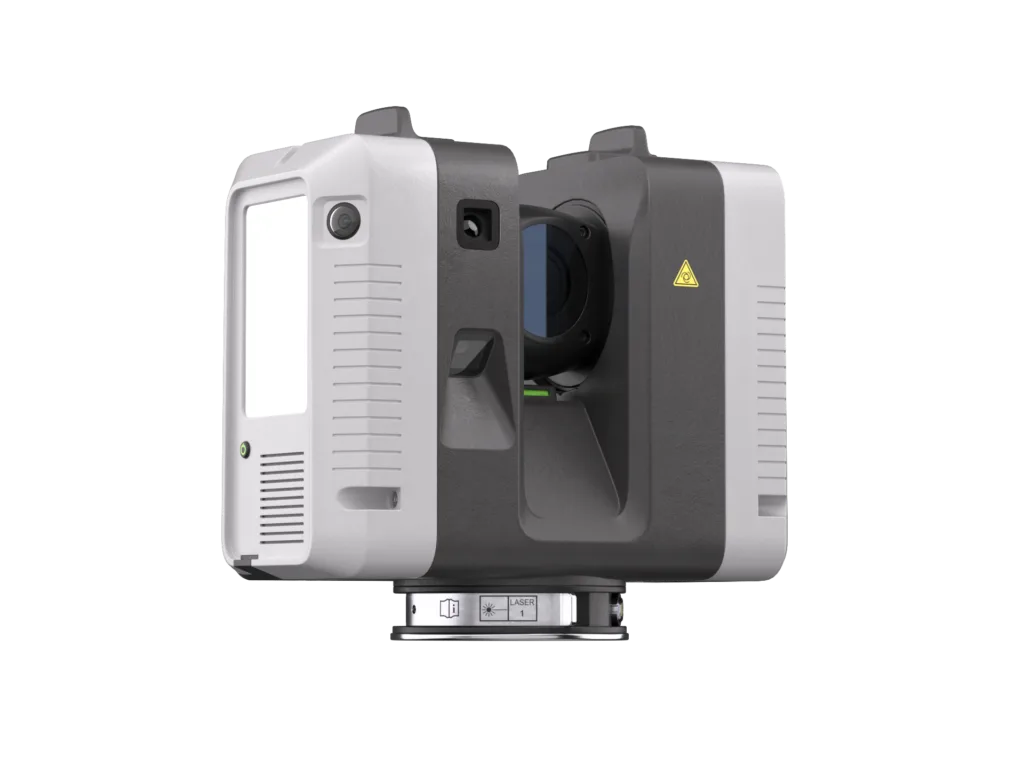 Artec Ray II on-device screen during a scan session