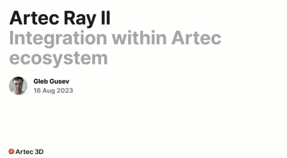 Artec Ray II long-range laser scanner