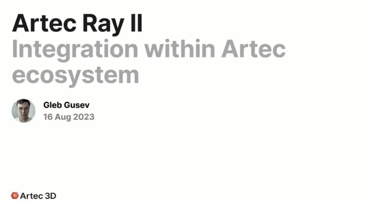 Artec Ray II long-range laser scanner