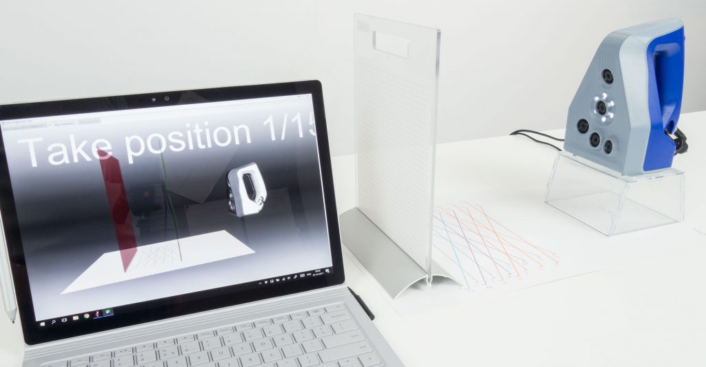 Artec Space Spider Review Calibration