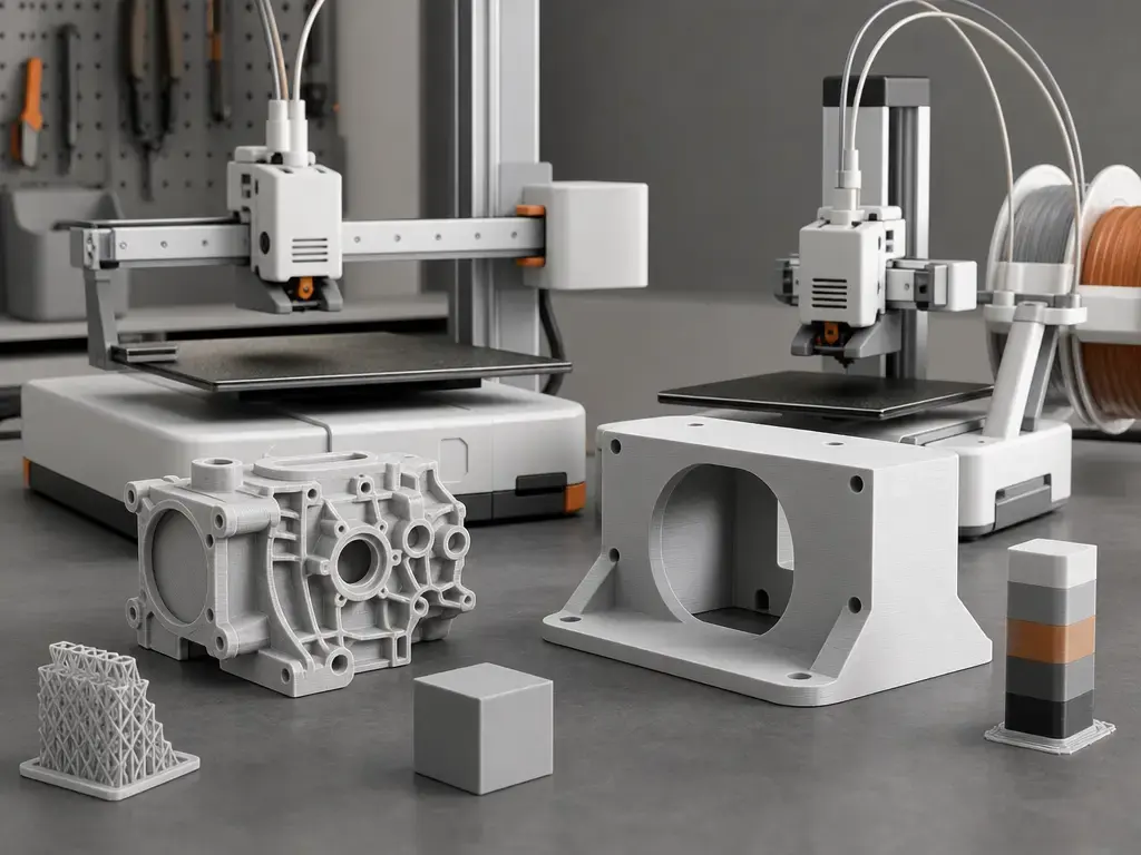 Bambu Lab A1 vs A1 Mini print quality and speed workflow scene