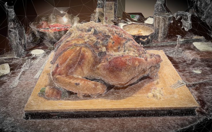 3D Scan your Christmas Dinner with your Smartphone — for Free