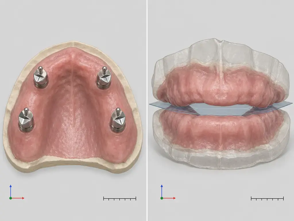 Dental photogrammetry comparison of implant coordinate capture and soft-tissue surface capture
