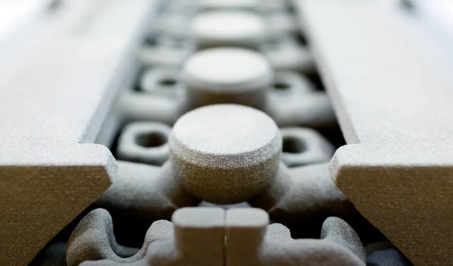 sand 3d printed detail