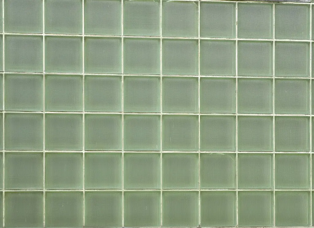 glass brick wall