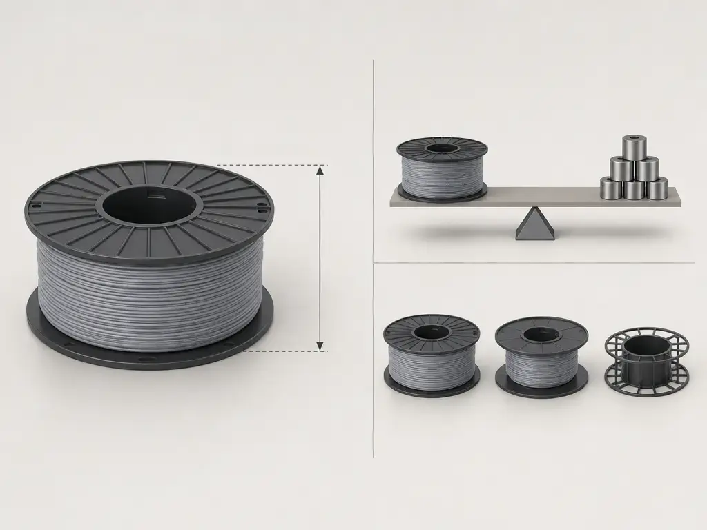 How much does 3D printer filament cost? technical illustration 1