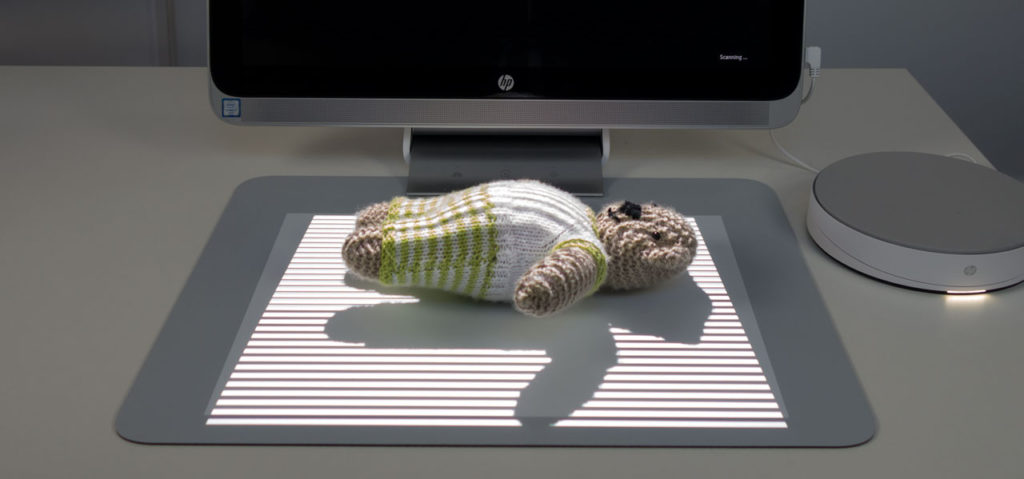 HP Sprout 3D Scanning Review - Teddy Bear 3D Snapshot