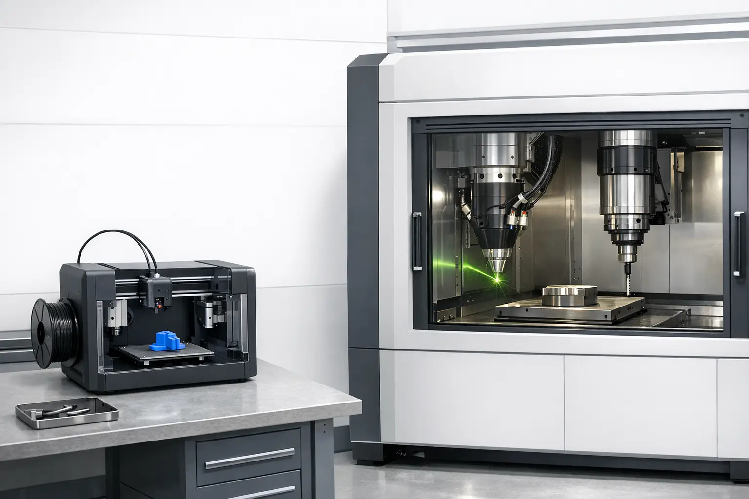 Technical Performance of Hybrid Printers