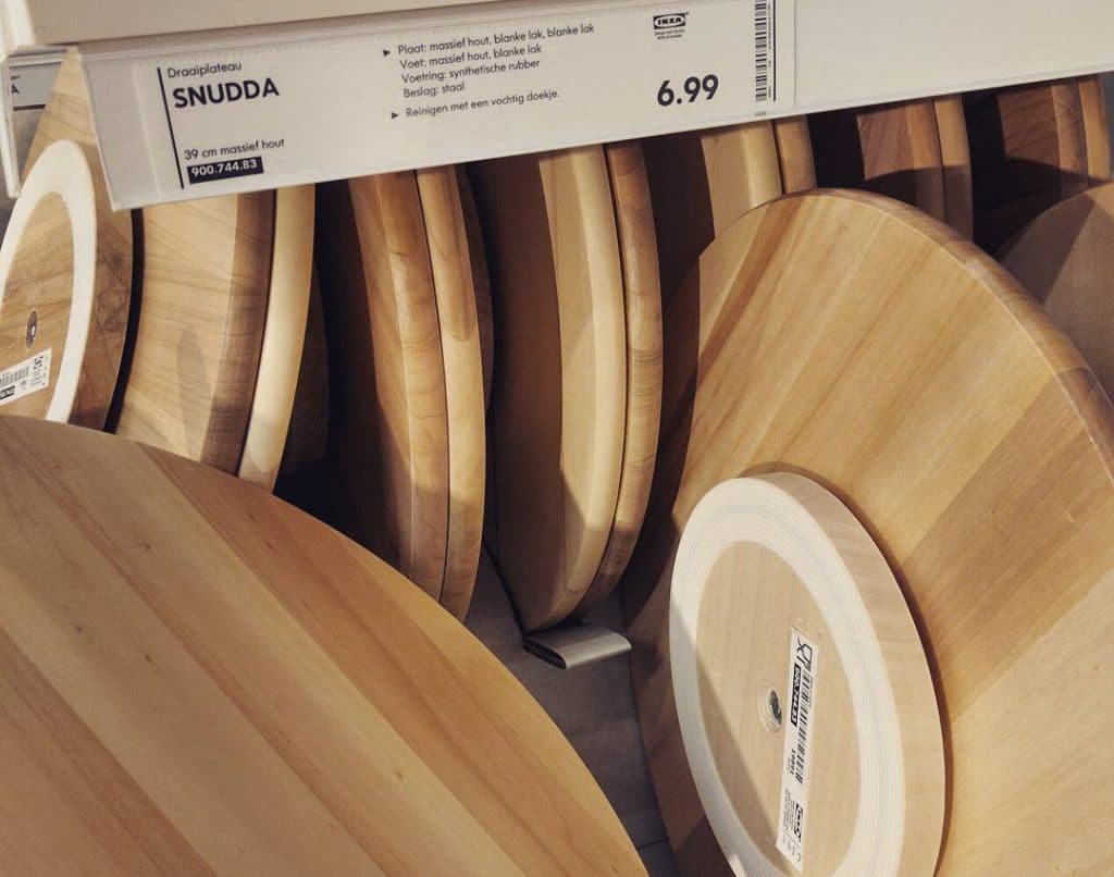 IKEA SNUDDA Lazy Suzan Turntable, Ideal for 3D Scanning objects