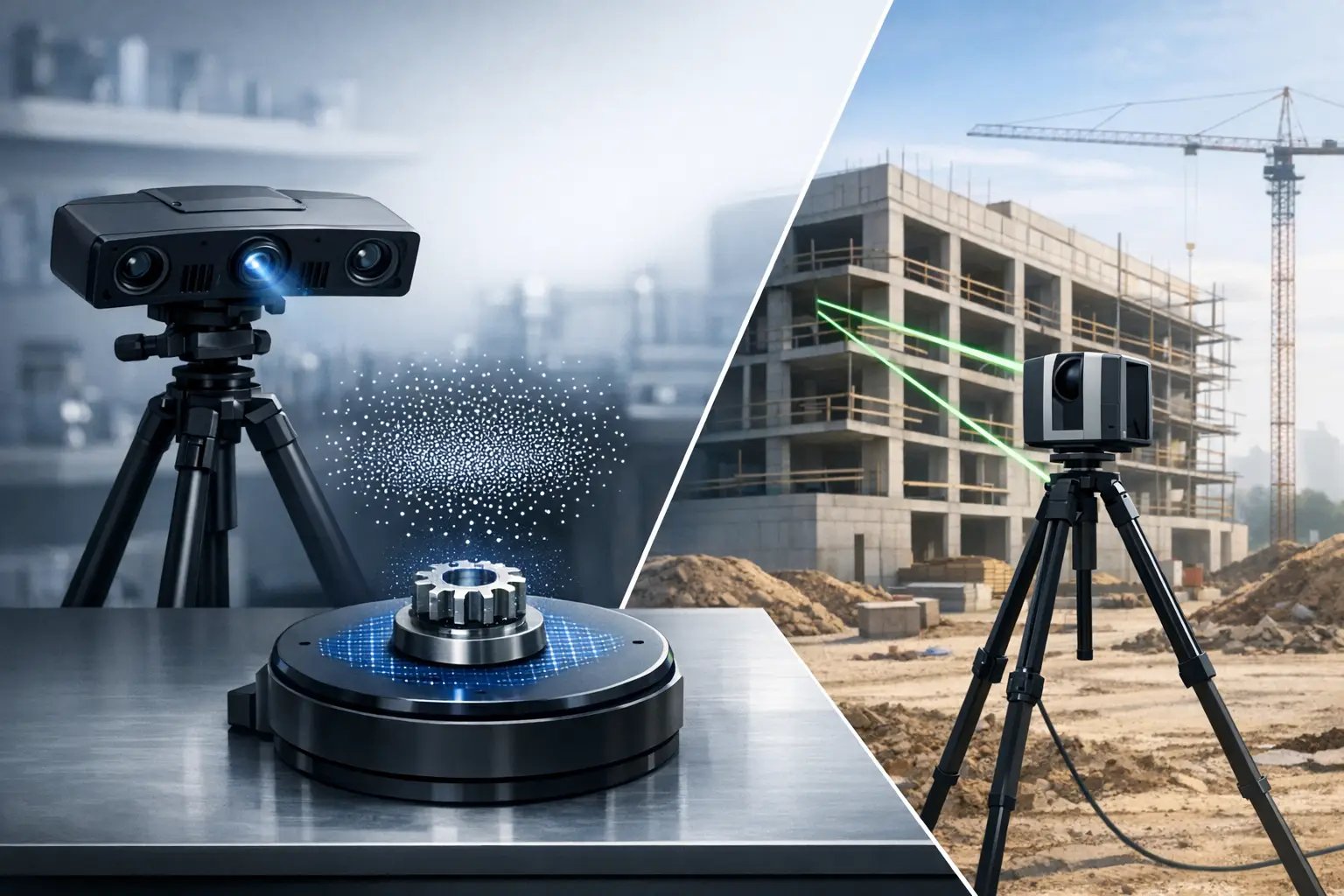 3D Scanner Types Comparison