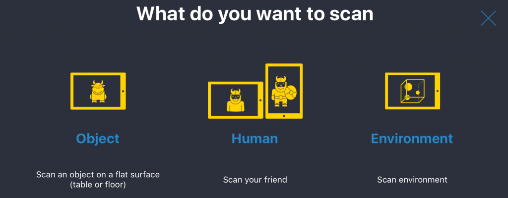 itSeez3D Structure Sensor 3D Scanning App for iPad Review - Select Subject