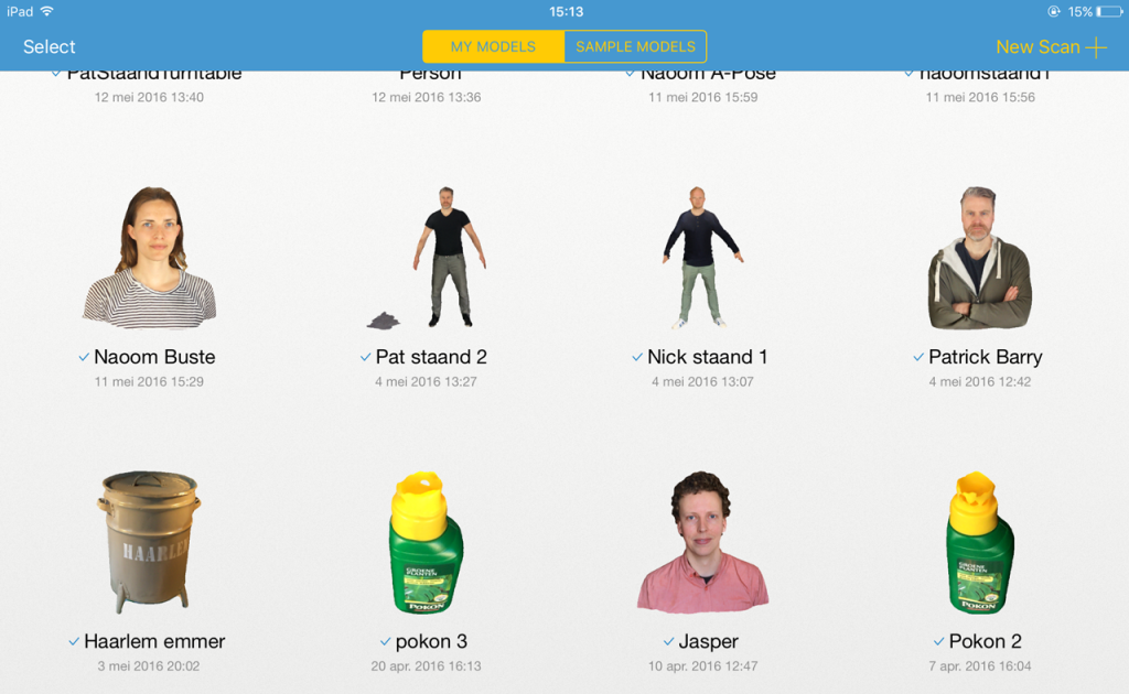 itSeez3D Review - Library