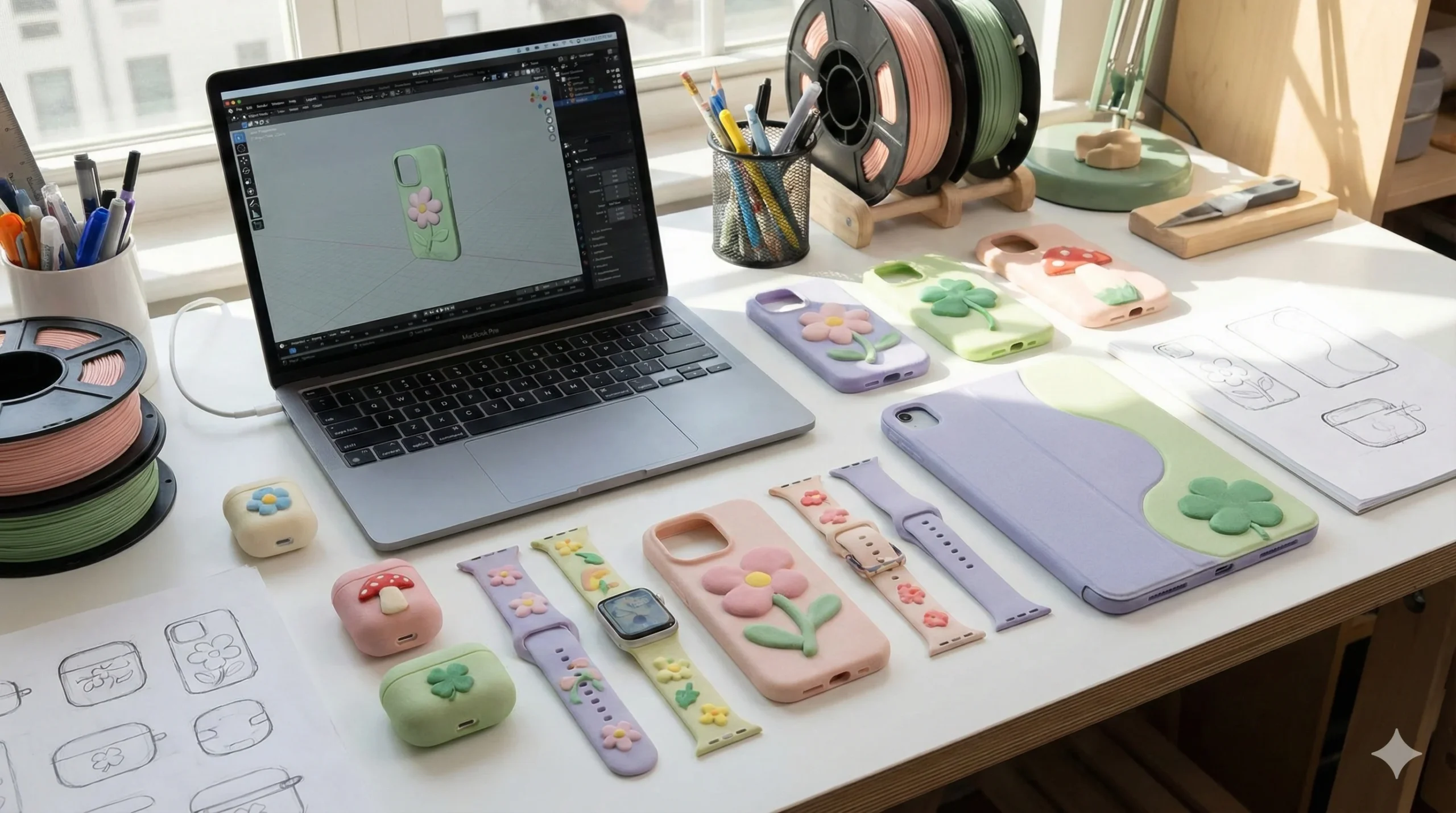 Designer Susan Fang adds craft to Apple devices with 3D technology