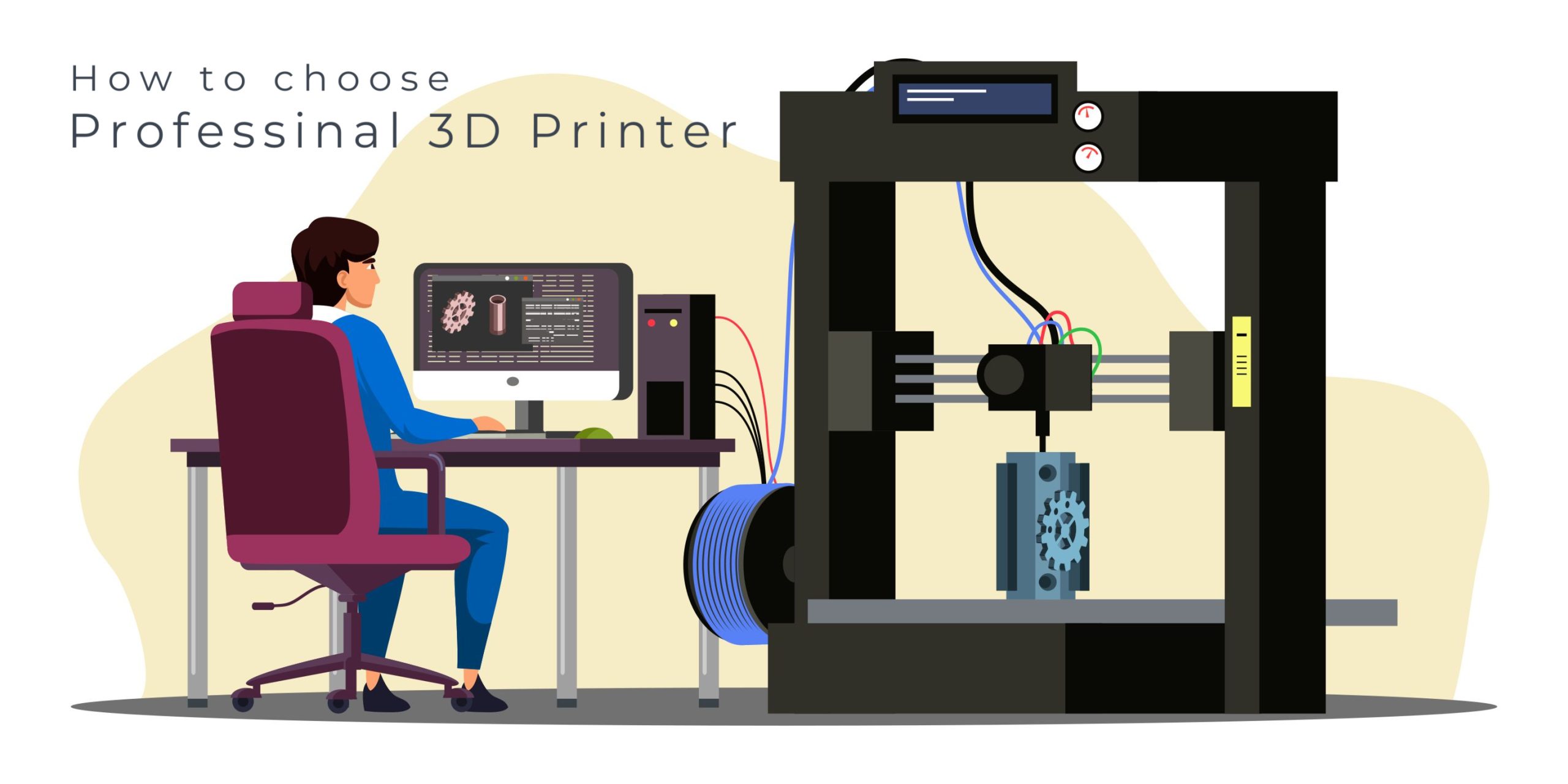 How to choose professional 3d printer