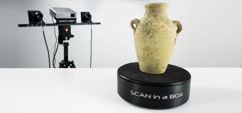 Scan in a Box 3D Scanner Review - Turntable