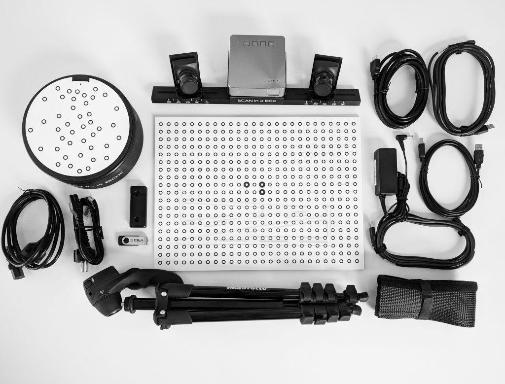 Scan in a Box 3D Scanner Review - Modules Knolling