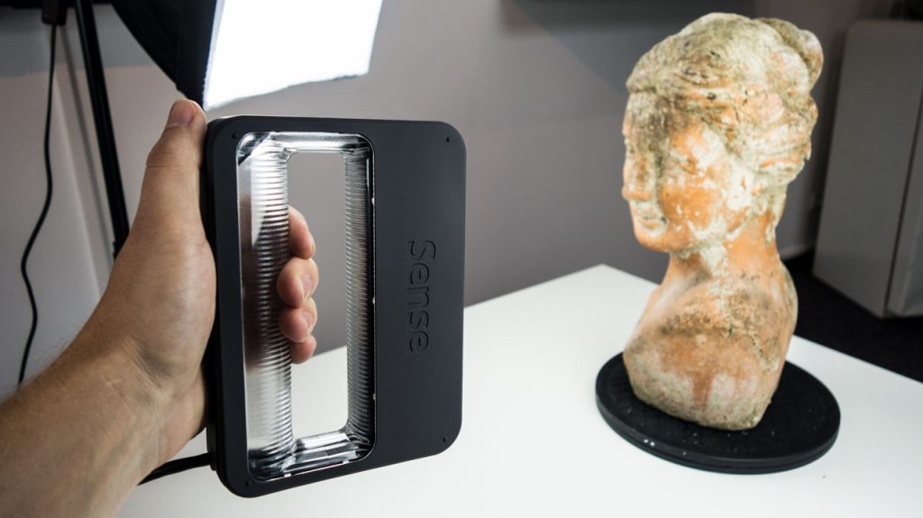Next Generation Sense 2 3D Scanner Review - Bust Close