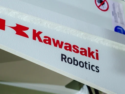 Kawasaki Robotics logo