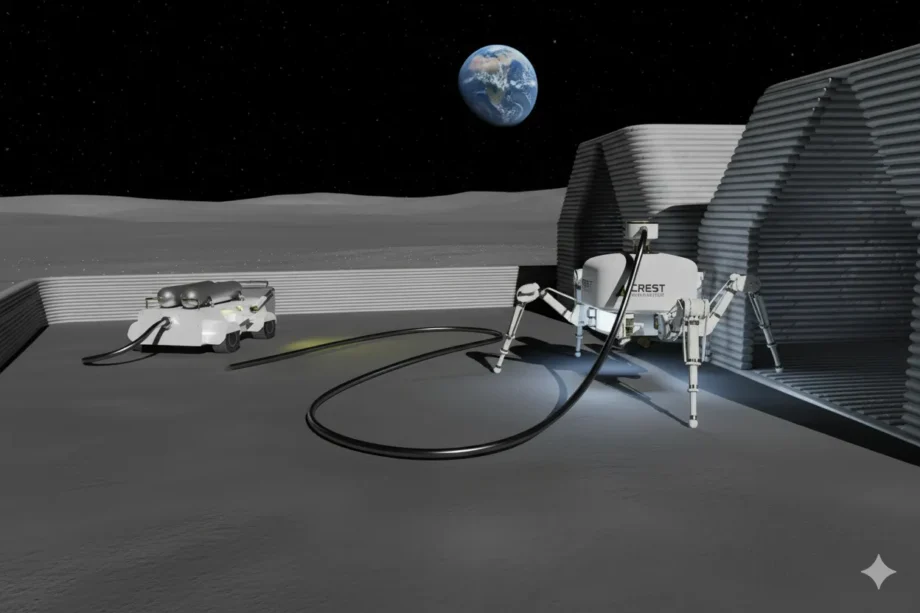 spider-robot for 3d printing