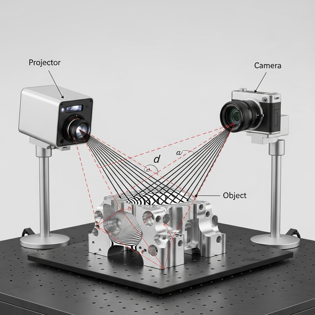 Structured light scanner