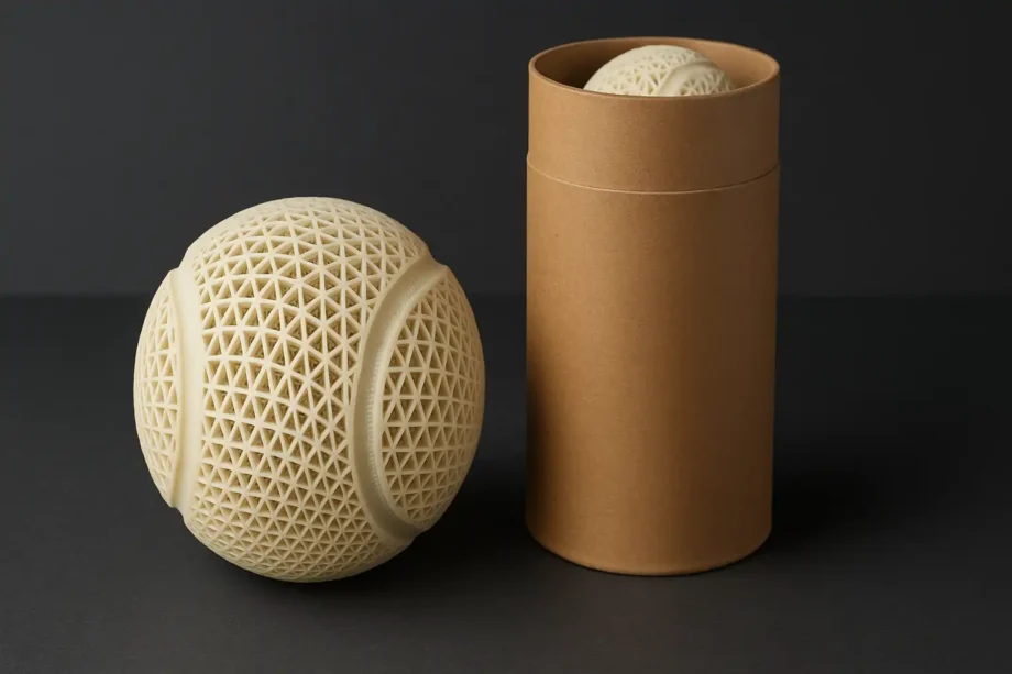 3d printed tennis ball