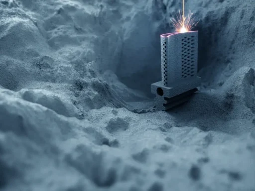 metal 3D printed object