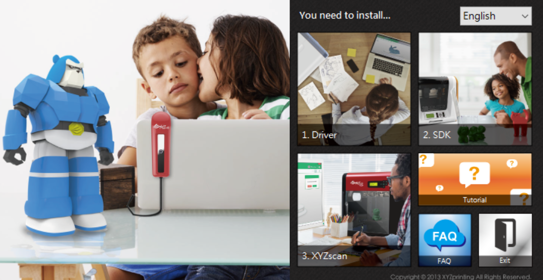 XYZprinting 3D Scanner (Intel RealSense F200) Review
